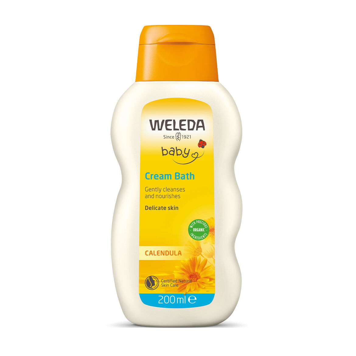 Calendula Cream Bath 200ml - Weleda