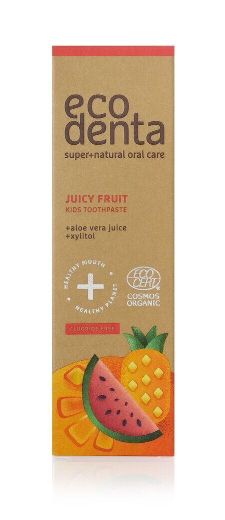 Juicy Fruit toothpaste for kids utan fluor -  eco denta