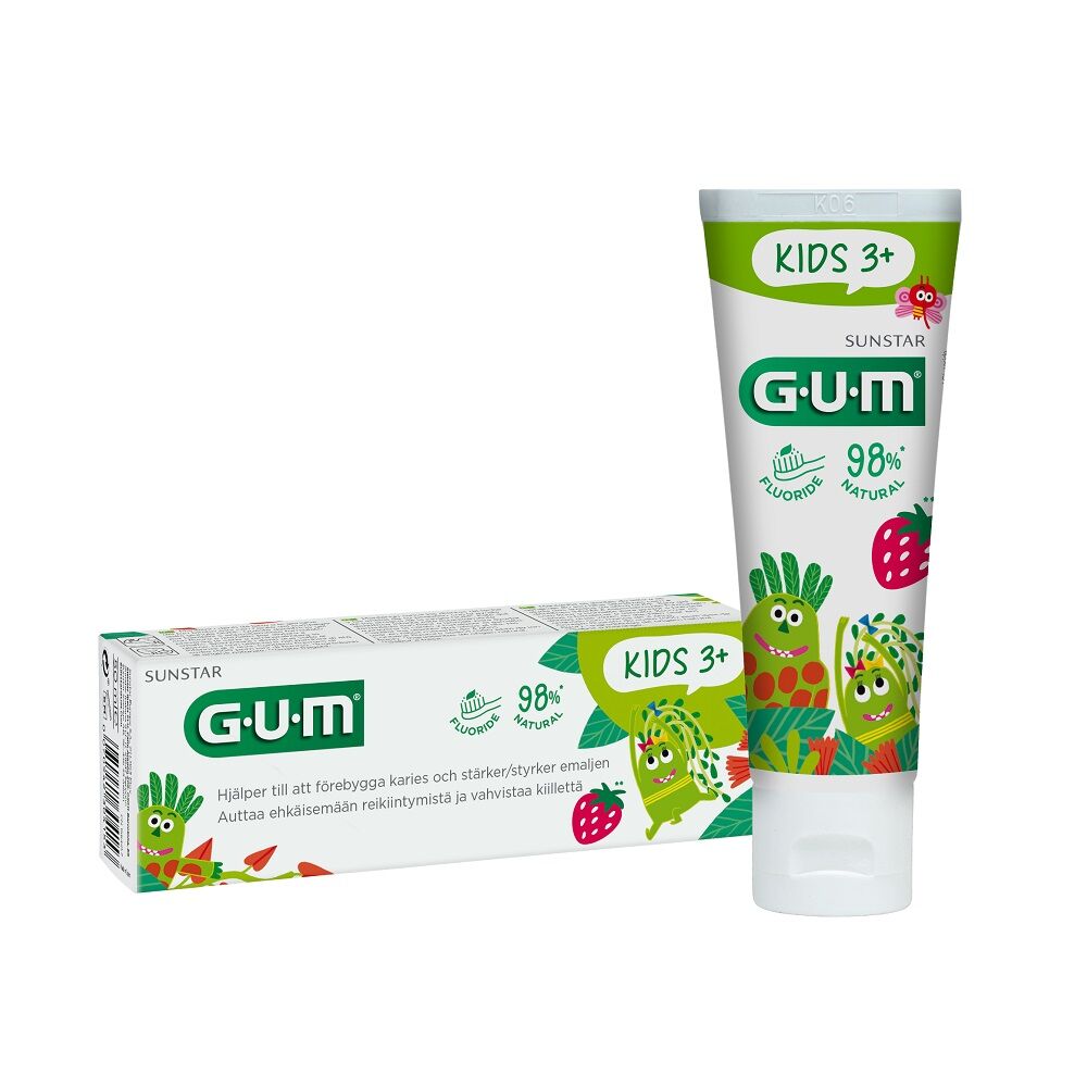 GUM Kids 3+ Tandkräm 50 ml