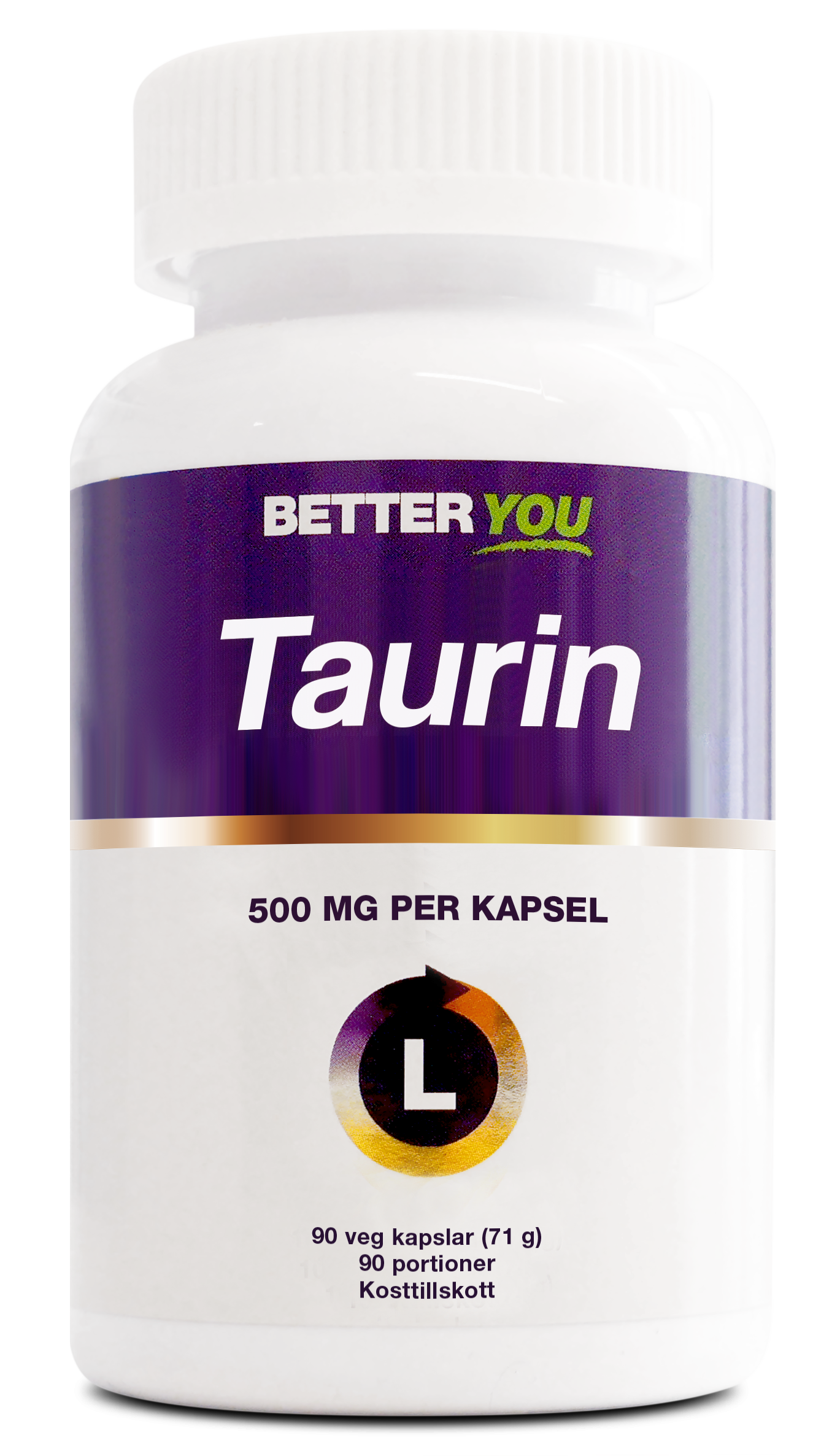 Taurin 90 kapslar - Better You