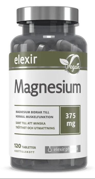 Elexir Magnesium 375 mg 120 tabletter