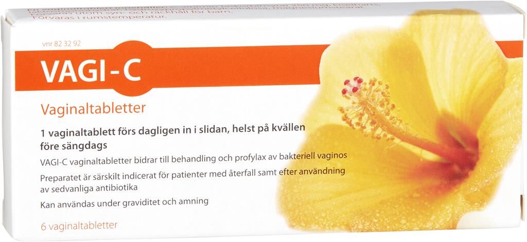 Vagi-C vaginaltablett 250 mg 6 st