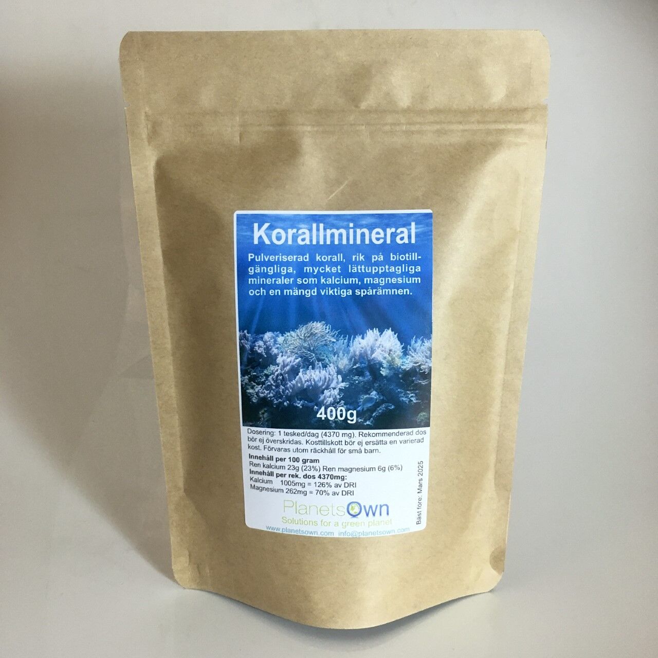 Korallmineral 400g - PlanetsOwn