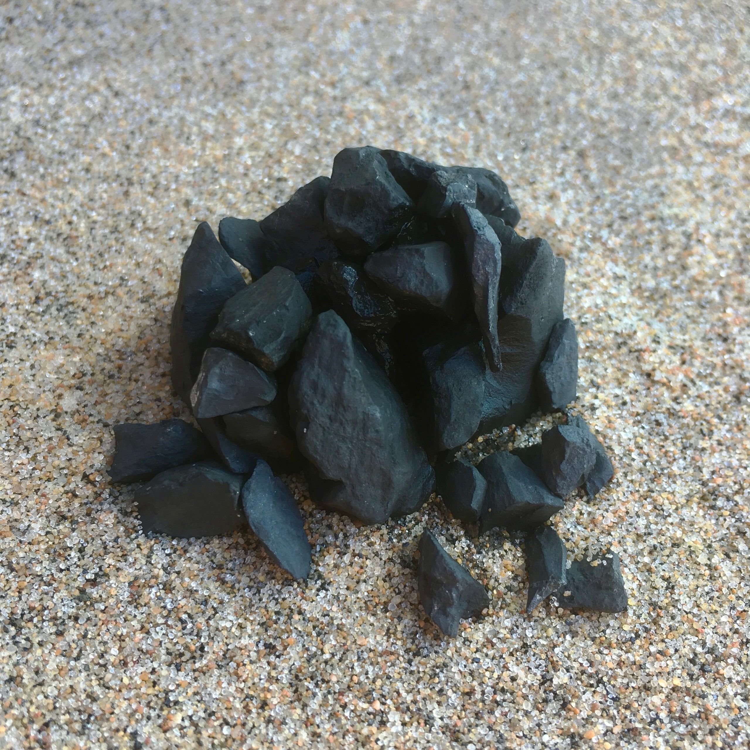 Shungit, rå 250g - Planetsown