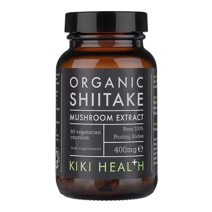 Organic Shiitake Extract Mushroom 60 kapslar - Kiki Health