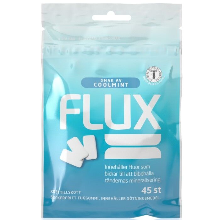 Flux Tuggummi Coolmint 45 st
