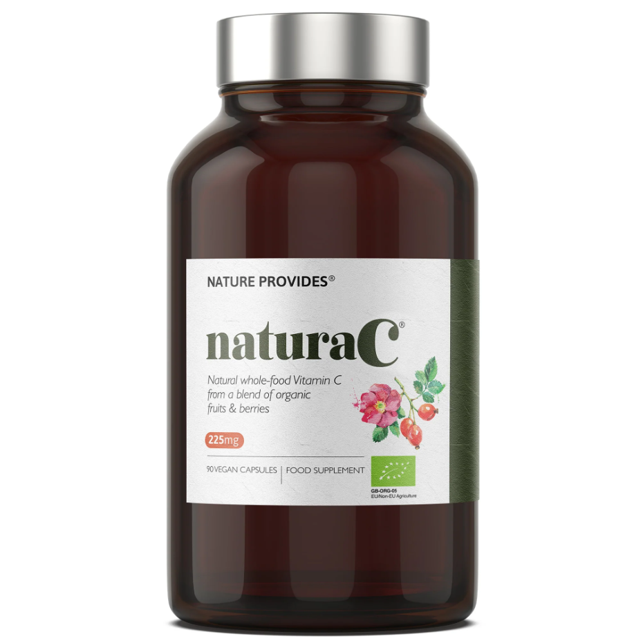 naturaC® | Certifierat ekologiskt wholefood-vitamin C (225 mg) 90 kapslar