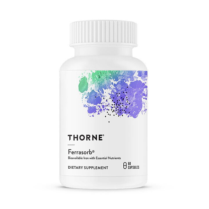 Advanced Iron Complex (tidigare Ferrasorb) 60 kapslar - Thorne
