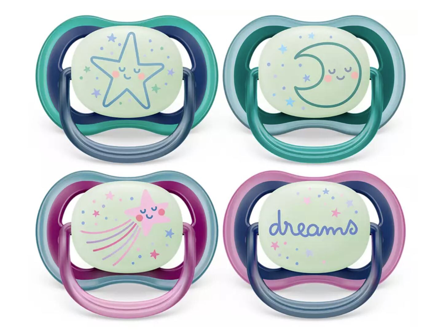 Philips Avent Ultra Air Night-Napp 6-18m 2 st. nappar