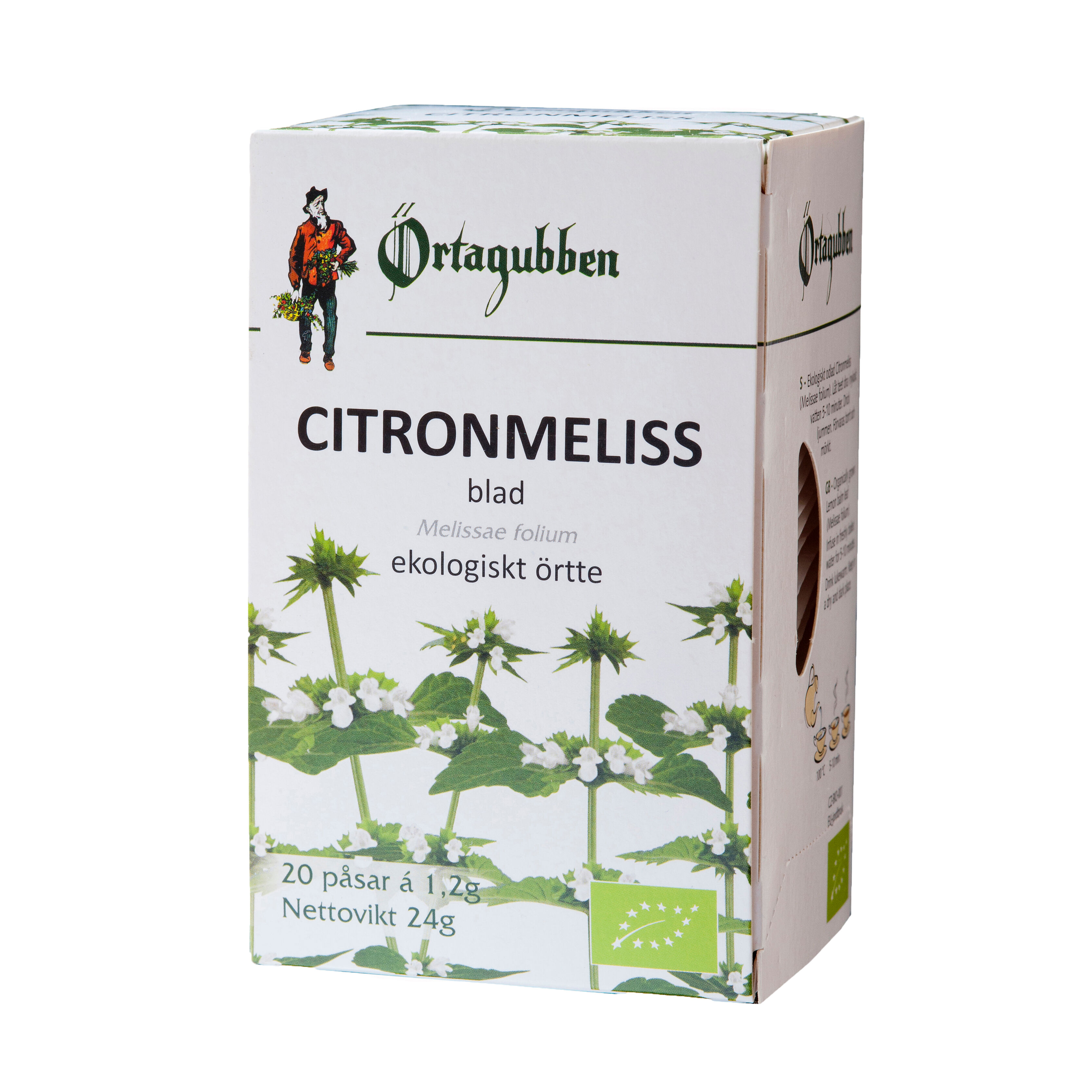 Citronmeliss blad 20 st tepåsar - Örtagubben