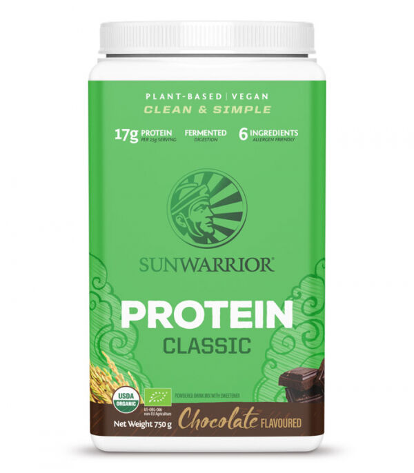 Sunwarrior Classic Protein Choklad 750 g EKO