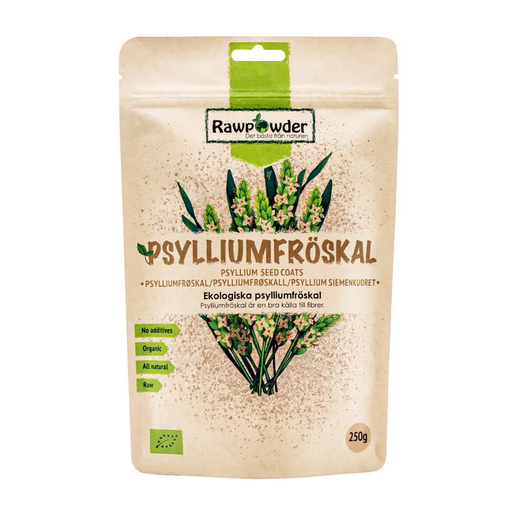 Psylliumfröskal 250g  - Rawpowder