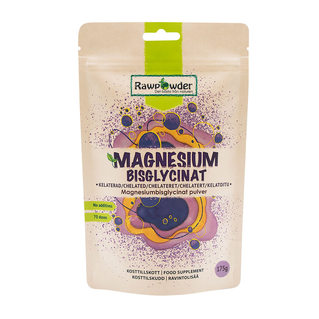 Magnesium Bisglycinate 175g - Rawpowder