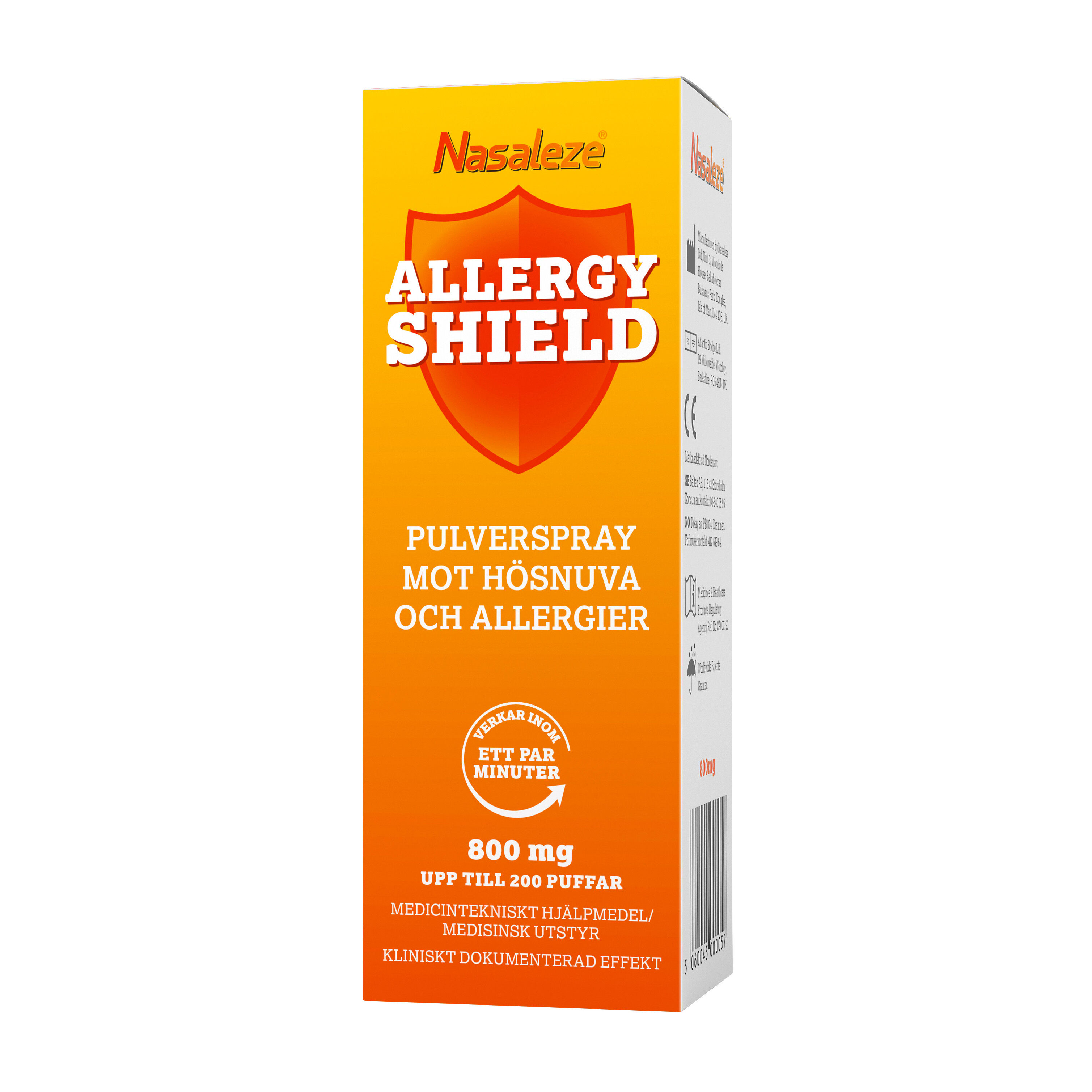 Nasaleze Allergy Shield 800mg
