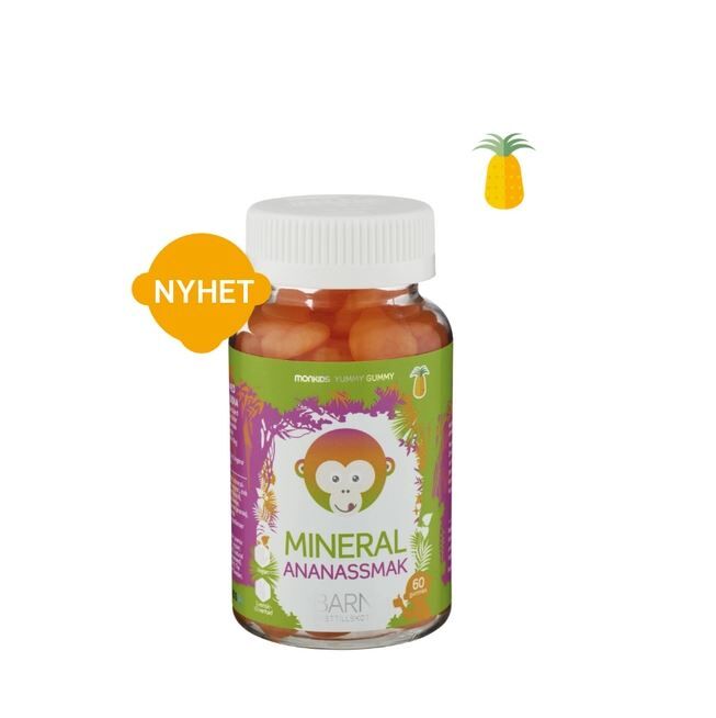 Monkids Mineral Barn Ananas 60 st