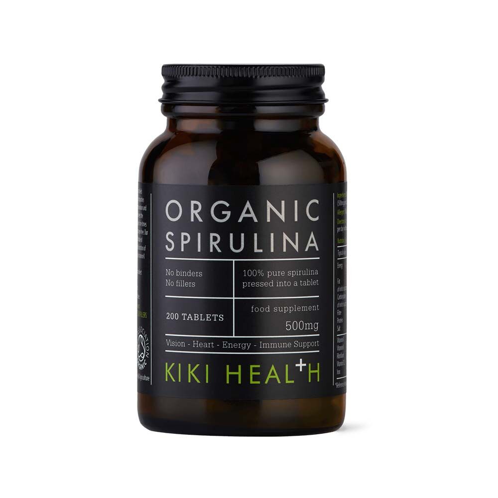 Organic Premium Spirulina Tablets 200 tabletter - Kiki Health