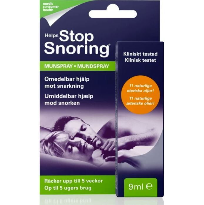 Helps Stop Snoring munspray 9 ml