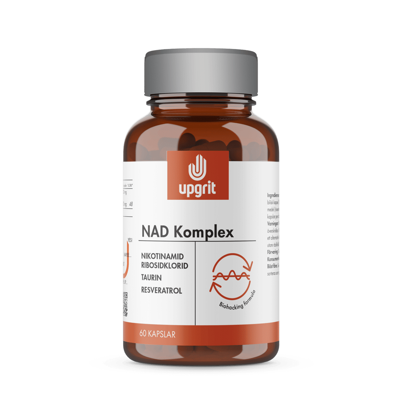 Upgrit NAD-Komplex 60 kapslar