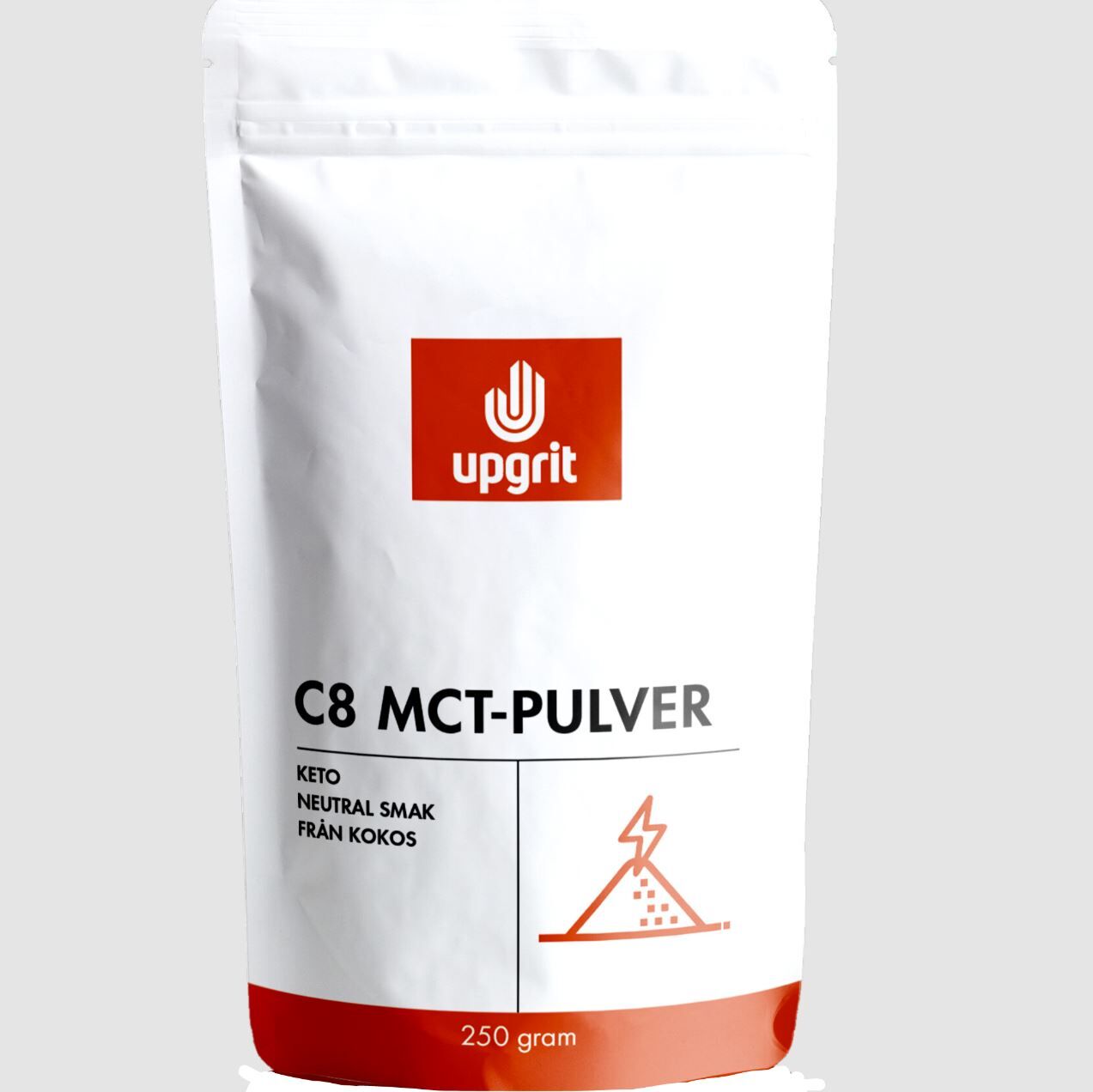 Upgrit C8 MCT-pulver