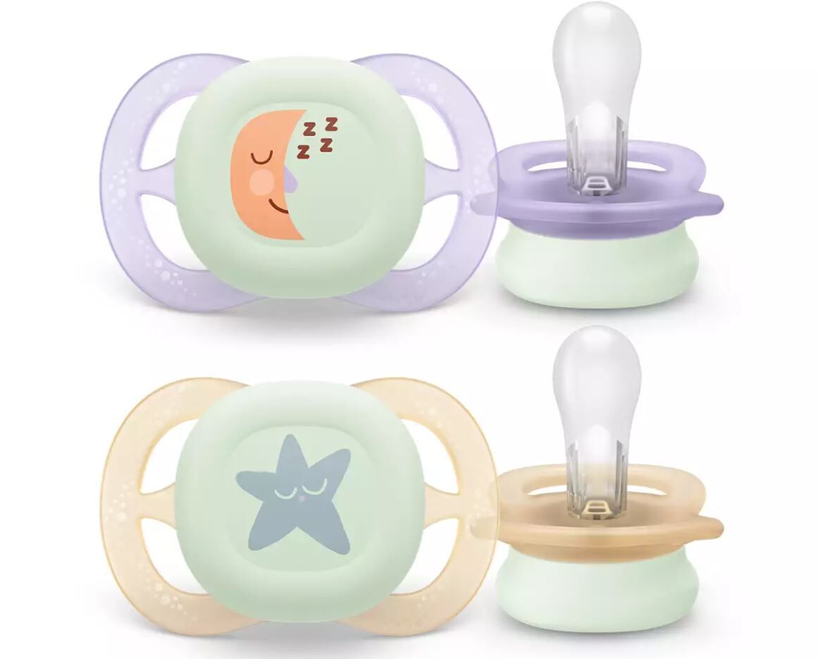 Start-Napp 0-2 månader Nattnappar Stjärna/Måne Philips Avent