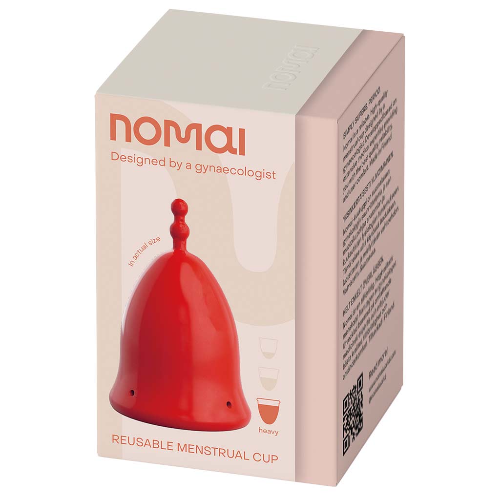 Nomai Menstrual Cup Heavy Red