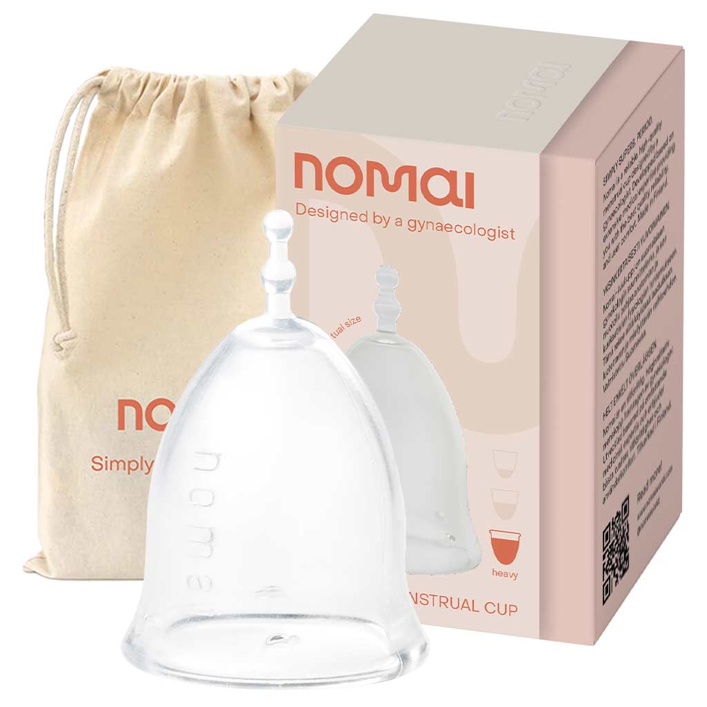 Nomai Menstrual Cup Heavy Clear