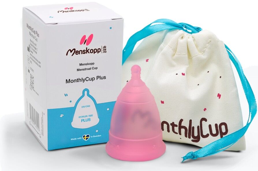 MonthlyCup menskopp Plus Pink Topaz