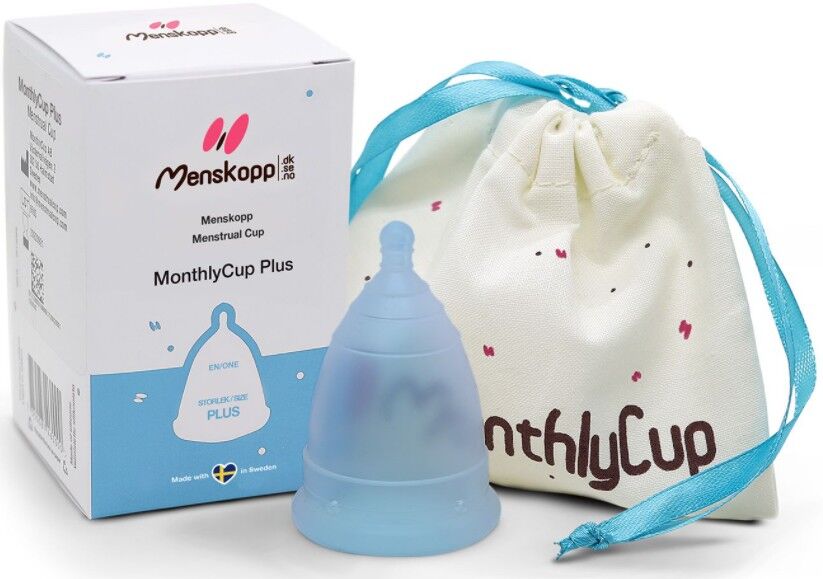 MonthlyCup menskopp Plus Blue Sapphire