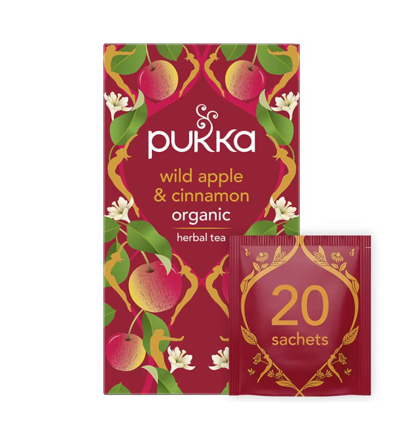 Te Wild Apple & Cinnamon 20 påsar Pukka