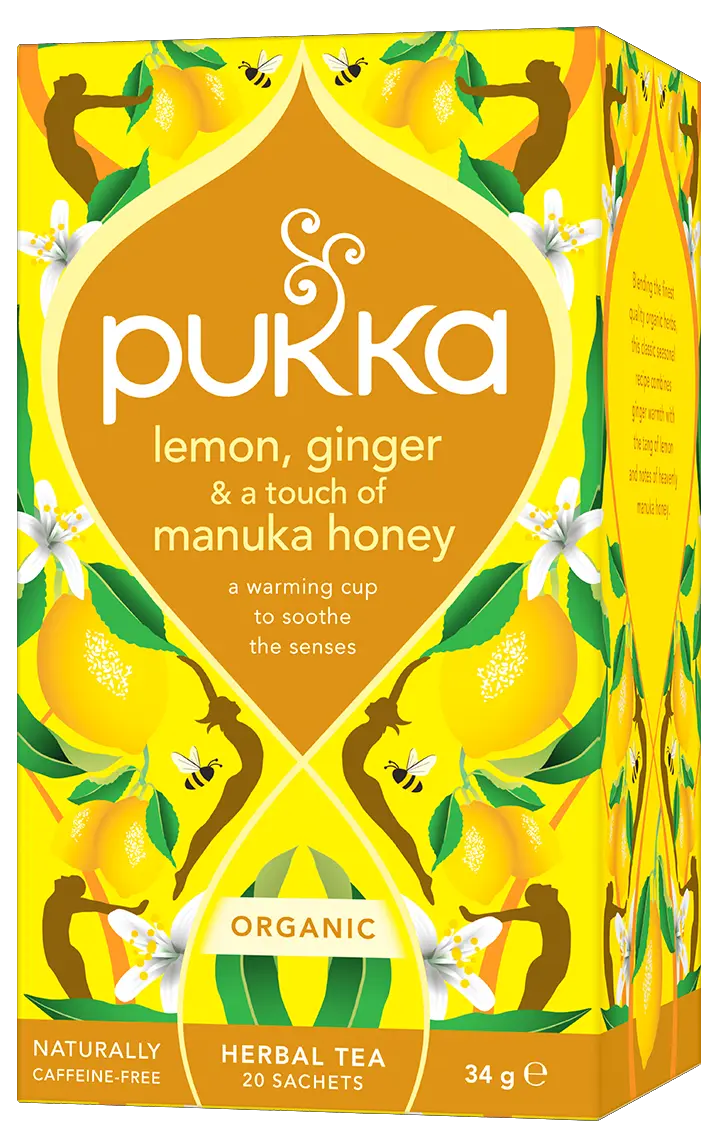 Te Lemon/Ginger/Manuka 20 ST Pukka