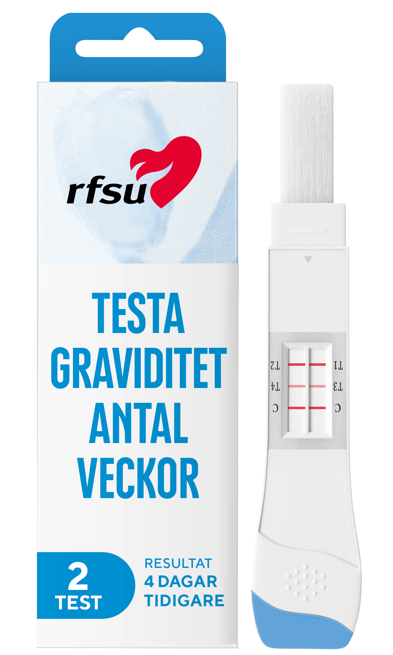 RFSU Graviditetstest Weeks 2 st