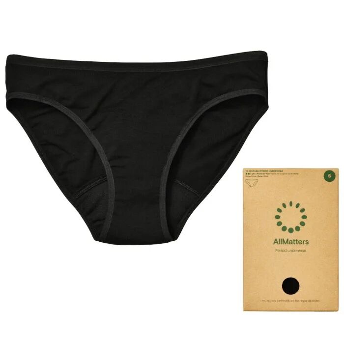 Period underwear / Menstrosor bikini svart XXXL